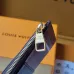Louis Vuitton Monogram Canvas Zip Card Holder With Leather Accents  #A52599
