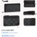 Louis Vuitton Monogram Canvas Zip Card Holder With Leather Accents  #A52599