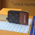 Louis Vuitton Monogram Canvas Zip Card Holder With Leather Accents  #A52599