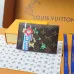 Louis Vuitton Monogram Canvas Wallet: Playful Artistic Twist on Classic Luxury size:10×14×2.5cm #A53531