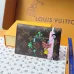 Louis Vuitton Monogram Canvas Wallet: Playful Artistic Twist on Classic Luxury size:10×14×2.5cm #A53531