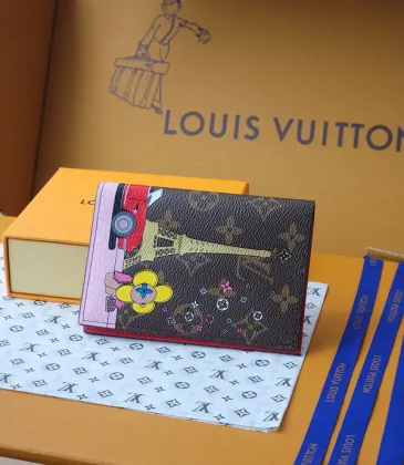 Louis Vuitton Monogram Canvas Wallet: Artistic Customization for Fashion Enthusiasts size:10×14×2.5cm #A53532