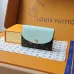 Louis Vuitton Monogram Canvas Compact Wallets With Colorful Leather Flaps #A52592