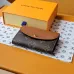Louis Vuitton Monogram Canvas Compact Wallets With Colorful Leather Flaps #A52592