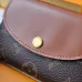 Louis Vuitton Monogram Canvas Compact Wallets With Colorful Leather Flaps #A52592