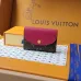 Louis Vuitton Monogram Canvas Compact Wallets With Colorful Leather Flaps #A52592