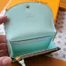 Louis Vuitton Monogram Canvas Compact Wallets With Colorful Leather Flaps #A52592