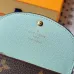 Louis Vuitton Monogram Canvas Compact Wallets With Colorful Leather Flaps #A52592