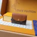 Louis Vuitton Monogram Canvas Compact Wallets With Colorful Leather Flaps #A52592