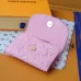 Louis Vuitton Empreinte Leather Compact Wallets In Assorted Pastel Colors #A52596