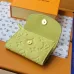 Louis Vuitton Empreinte Leather Compact Wallets In Assorted Pastel Colors #A52596