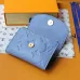 Louis Vuitton Empreinte Leather Compact Wallets In Assorted Pastel Colors #A52596