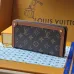 Louis Vuitton Monogram Canvas Zip Around Wallets In Classic And Dark Hues #A52600