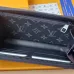 Louis Vuitton Monogram Canvas Zip Around Wallets In Classic And Dark Hues #A52600