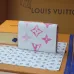 Louis Vuitton Monogram Colorful Compact Wallets In Pink And Purple Hues  #A52603