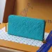 Louis Vuitton Embossed Leather Wallets In Vibrant Colors With Signature Patterns And Charms #A50905