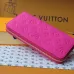 Louis Vuitton Embossed Leather Wallets In Vibrant Colors With Signature Patterns And Charms #A50905