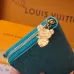 Louis Vuitton Embossed Leather Wallets In Vibrant Colors With Signature Patterns And Charms #A50905
