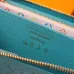 Louis Vuitton Embossed Leather Wallets In Vibrant Colors With Signature Patterns And Charms #A50905