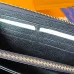 Louis Vuitton Zippy Wallet – Iridescent Navy Monogram Empreinte Leather #A58787