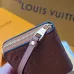 Louis Vuitton Brown Empreinte Leather Zippy Coin Purse With Signature Monogram Motifs #A50899