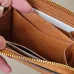 Louis Vuitton Brown Empreinte Leather Zippy Coin Purse With Signature Monogram Motifs #A50899