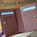 Louis Vuitton Brown Empreinte Leather Wallet With Signature Monogram Embossing And Compact Design #A50894