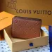Louis Vuitton Brown Empreinte Leather Wallet With Signature Monogram Embossing And Compact Design #A50894