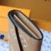 Louis Vuitton Beige Empreinte Leather Wallet With Signature Monogram And Envelope Design #A50902