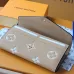 Louis Vuitton Beige Empreinte Leather Wallet With Signature Monogram And Envelope Design #A50902