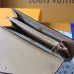 Louis Vuitton Beige Empreinte Leather Wallet With Signature Monogram And Envelope Design #A50902