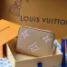 Louis Vuitton Beige Empreinte Leather Zippy Coin Purse With Signature Monogram #A50903
