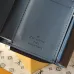 Louis Vuitton Two - Tone Empreinte Leather Wallets In Blue Shades With Signature Monogram #A50900