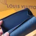 Louis Vuitton Two - Tone Empreinte Leather Wallets In Blue Shades With Signature Monogram #A50900