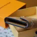 Louis Vuitton Beige Empreinte Leather Wallet With Contrast Monogram And Envelope Design #A50896
