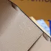 Louis Vuitton Beige Empreinte Leather Wallet With Contrast Monogram And Envelope Design #A50896