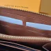 Louis Vuitton Brown Empreinte Leather Zippy Wallet With Signature Monogram Embossing #A50897