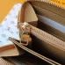 Louis Vuitton Beige Empreinte Leather Zippy Wallet With Signature Monogram Patterns #A50901