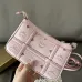 MCM Mini Crossbody Bag, Grid Pattern, Chain Strap, Style 65026 12.5 x 21.0 x 5.0cm #A61794