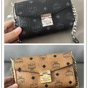 MCM Small Envelope Crossbody Bag, Visetos Monogram, Style 65008 11-18.5-4cm #A61796 MCM Small Envelope Crossbody Bag, Visetos Monogram, Style 65008 11-18.5-4cm #A61796