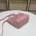 New handbag MCM  good quality mini pink Lovely bag  #A22917