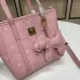 New handbag MCM  good quality mini pink Lovely bag  #A22917