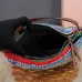Miu Miu Crochet Hobo Bags: Colorful, Handcrafted Style Statements size:25.5×14×10cm #A53542