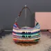 Miu Miu Crochet Hobo Bags: Colorful, Handcrafted Style Statements size:25.5×14×10cm #A53542