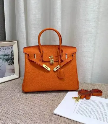 Hermès Orange Togo Leather Birkin Bag With Gold Hardware For Timeless Luxury And Style #A50032