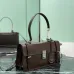 Prada Leather Handbag With Structured Design And Signature Hardware #A51644
