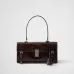 Prada Leather Handbag With Structured Design And Signature Hardware #A51644