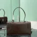 Prada Leather Handbag With Structured Design And Signature Hardware #A51644