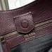 Prada 1BC073 Large Tote Bag - Burgundy Leather Crossbody Style with Adjustable Logo Strap #A59501