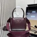 Prada 1BC145 Small Shoulder Bag - Burgundy Textured Leather Top Version with Adjustable Logo Straps #A59500